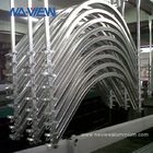 O preço baixo personalizado superior dos fabricantes de China curvou o perfil de alumínio das extrusões